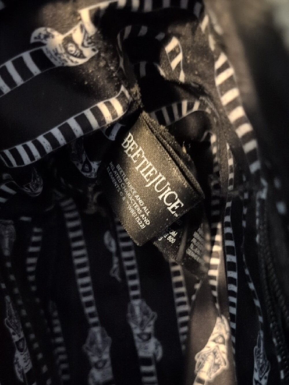 Beetlejuice Loungefly Crossbody Bag - Picture 3 of 3